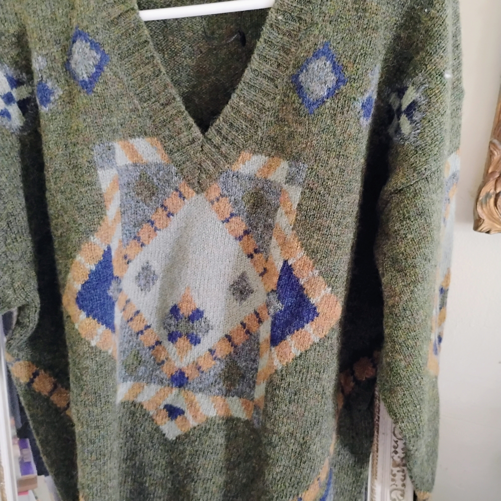 Cantarelli Olive Knit Sweater